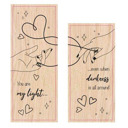 Kép valamiből Páros gyertyatartó - szív