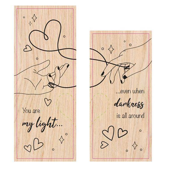 Kép valamiből Páros gyertyatartó - szív