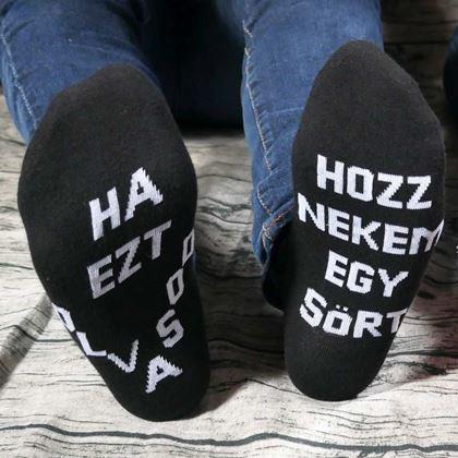 Kép valamiből Zokni - Hozz nekem egy sört