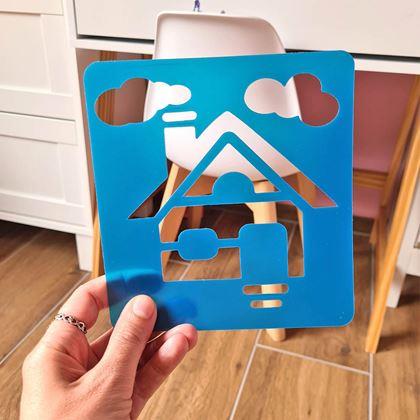 Kép valamiből Festősablonok 6 darab - világ körülöttünk