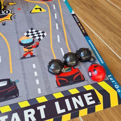 Kép valamiből Játékszőnyeg - versenyautók