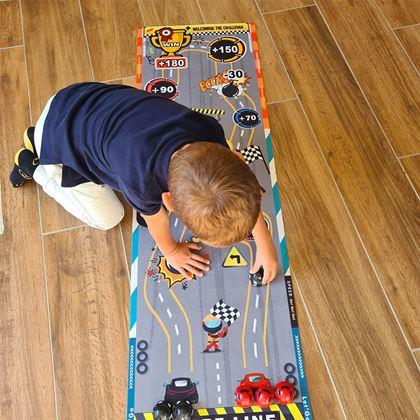 Kép valamiből Játékszőnyeg - versenyautók