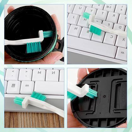 Kép valamiből Nehéz hozzáférhető helyek tisztítására szolgáló kefék készlete, 5 db