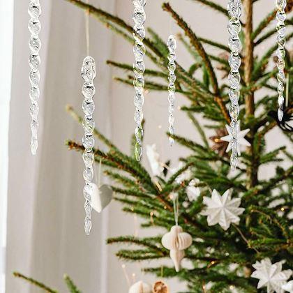 Kép valamiből Karácsonyi díszek jégcsapok 12 db