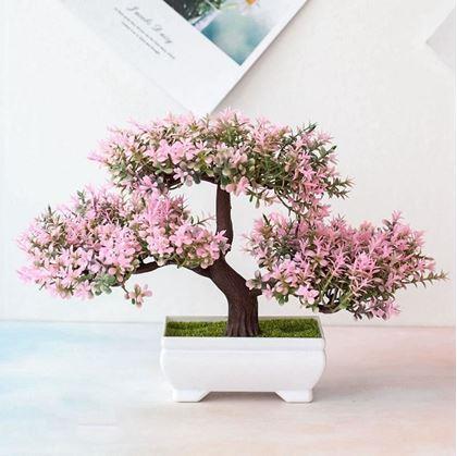 Kép valamiből Mesterséges bonsai  -  rózsaszín