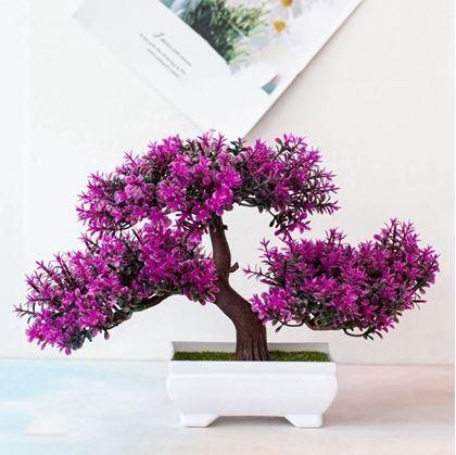 Kép valamiből Mesterséges bonsai  -  lila
