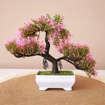 Kép valamiből Mesterséges bonsai  -  rózsaszín