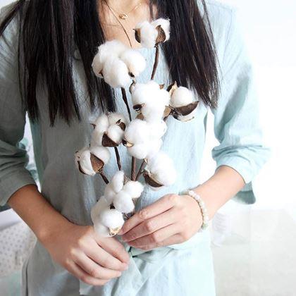 Kép valamiből Mesterséges deco ág pamut 