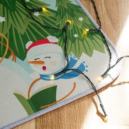 Kép valamiből Karácsonyi lábtörlő  -  hóemberek