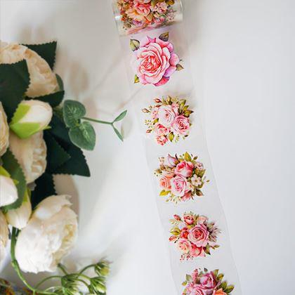 Kép valamiből Dekoratív matricák - rózsa