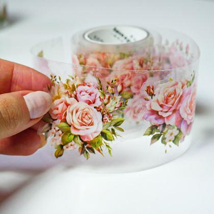 Kép valamiből Dekoratív matricák - rózsa