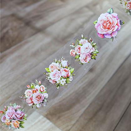 Kép valamiből Dekoratív matricák - rózsa