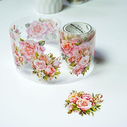 Kép valamiből Dekoratív matricák - rózsa