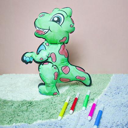 Kép valamiből Felfújható kifestőkönyv - T-Rex