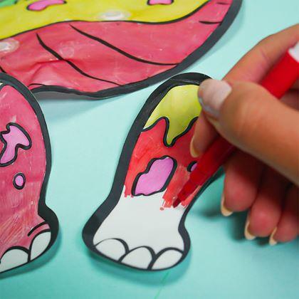 Kép valamiből Felfújható kifestőkönyv - Stegoszaurus