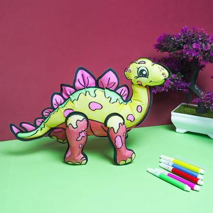 Kép valamiből Felfújható kifestőkönyv - Stegoszaurus