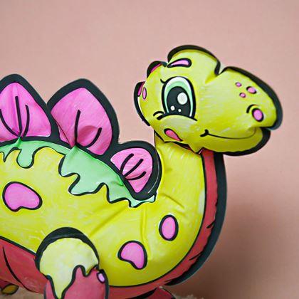 Kép valamiből Felfújható kifestőkönyv - Stegoszaurus