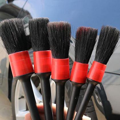 Kép valamiből 5 darabos autóinteriőr tisztító ecsetkészlet