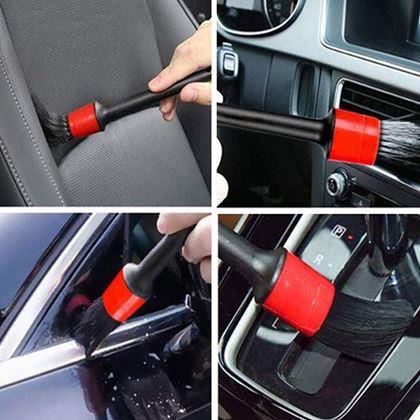 Kép valamiből 5 darabos autóinteriőr tisztító ecsetkészlet