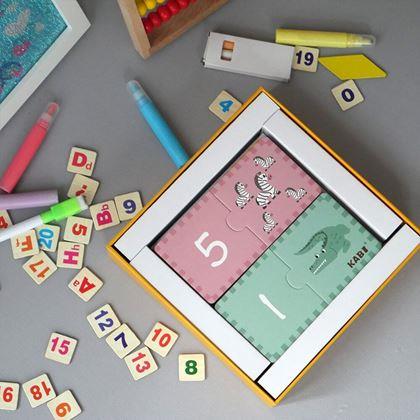 Kép valamiből Oktató puzzle – számolás, 20 darab