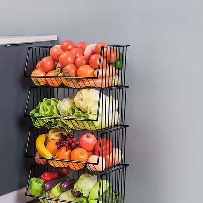 Kép Háromszintes, egymásra rakható fémrendező