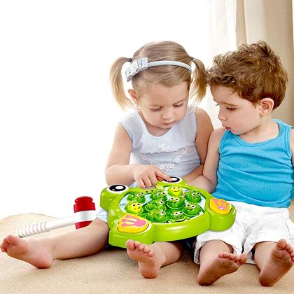 Kép valamiből Reflexjáték zenével – Üsd le a békát