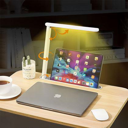 Kép valamiből Kihúzható laptopasztal USB lámpával