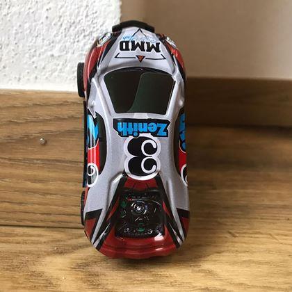 Kép valamiből Átfordulós kaszkadőr játékautó  - fehér-piros