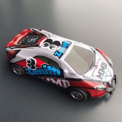 Kép valamiből Átfordulós kaszkadőr játékautó  - fehér-piros