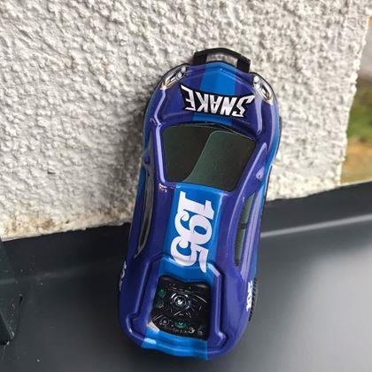 Kép valamiből Átfordulós kaszkadőr játékautó  -  kék