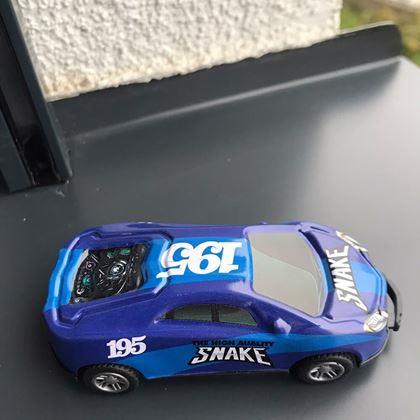 Kép valamiből Átfordulós kaszkadőr játékautó  -  kék