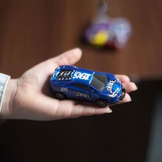 Kép valamiből Átfordulós kaszkadőr játékautó  -  kék