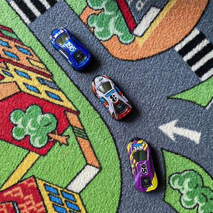 Kép valamiből Átfordulós kaszkadőr játékautó  -  kék