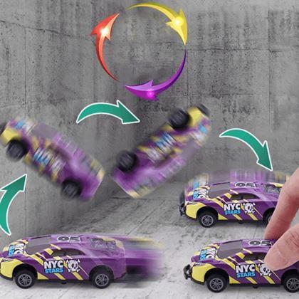 Kép valamiből Átfordulós kaszkadőr játékautó  -  kék