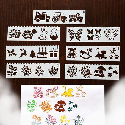 Kép valamiből 27 darabos festősablon készlet