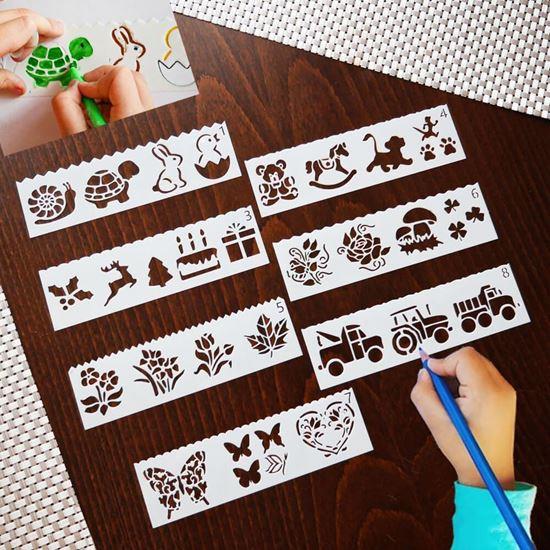 Kép valamiből 27 darabos festősablon készlet