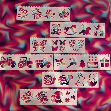 Kép valamiből 27 darabos festősablon készlet