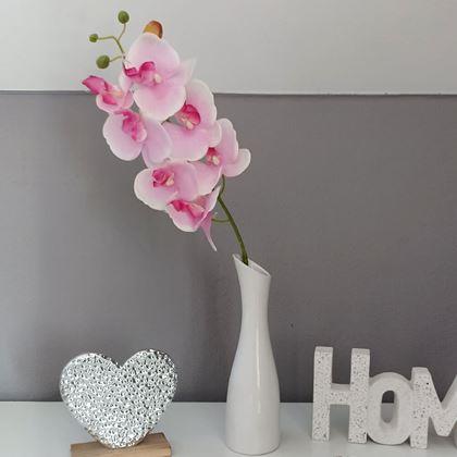 Kép valamiből Műorchidea virágok -  világos rózsaszín