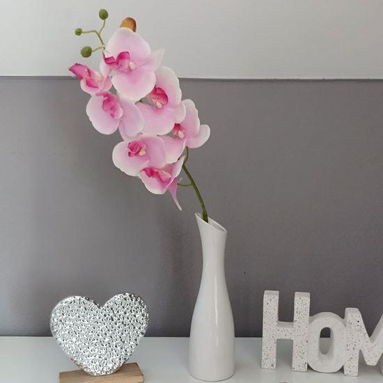 Kép valamiből Műorchidea virágok -  világos rózsaszín