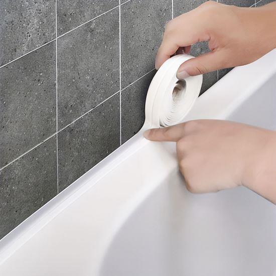 Kép valamiből Vízálló öntapadó tömítőszalag, fehér, 3 m