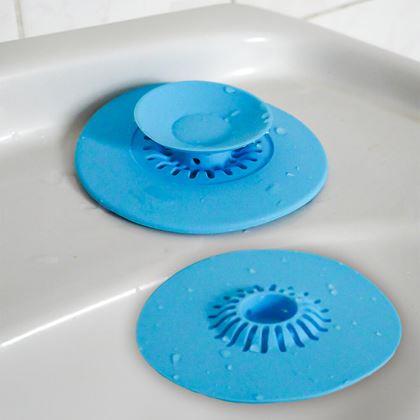 Kép valamiből Szilikon szűrő és dugó a mosogatóhoz