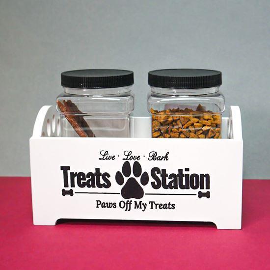 Kép valamiből Kutyacsemege tartály 2 edénnyel