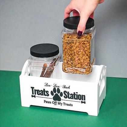 Kép valamiből Kutyacsemege tartály 2 edénnyel