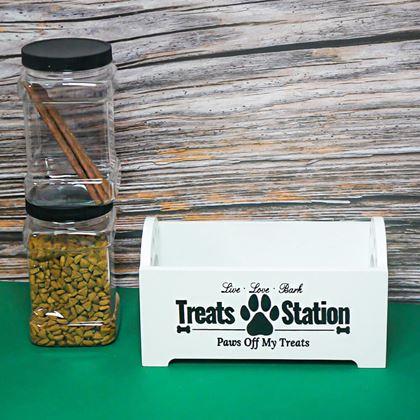 Kép valamiből Kutyacsemege tartály 2 edénnyel