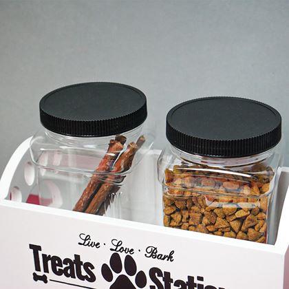 Kép valamiből Kutyacsemege tartály 2 edénnyel