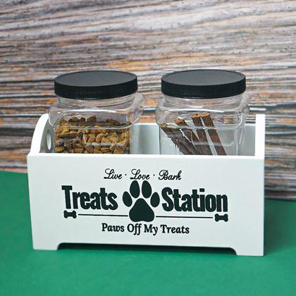 Kép valamiből Kutyacsemege tartály 2 edénnyel