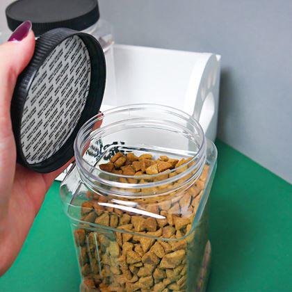 Kép valamiből Kutyacsemege tartály 2 edénnyel