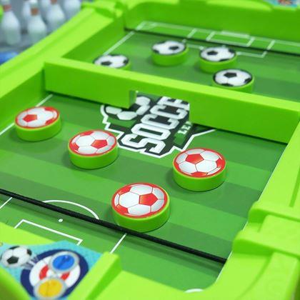 Kép valamiből 6 az 1-ben sport asztali játék készlet – foci, kosárlabda, curling, versenyek, teke, bowling
