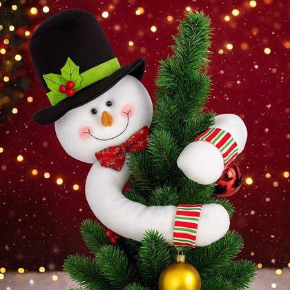 Kép valamiből Hóember karácsonyfadísz