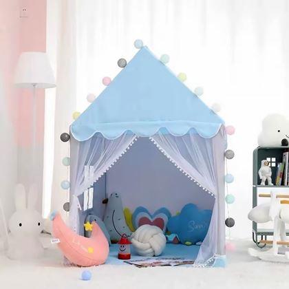 Kép valamiből Gyereksátor a gyerekszobába - kék